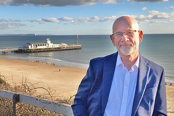 Photo of Jeff on Bournemouth cliff tops